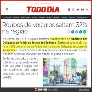 Jornal Todo Dia Mat Ria Aborda Aumento De Roubos De Ve Culos E Usa