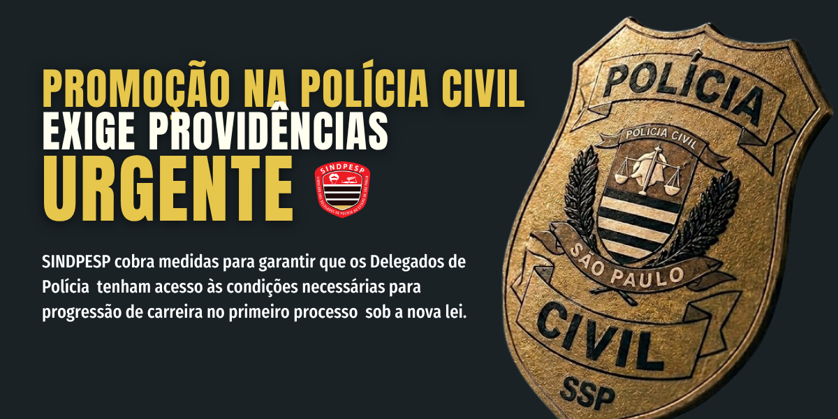 SINDPESP PROTOCOLOU OFÍCIO JUNTO À DGP E SSP COBRANDO PROVIDÊNCIAS PARA A EFETIVA APLICAÇÃO DA LEI