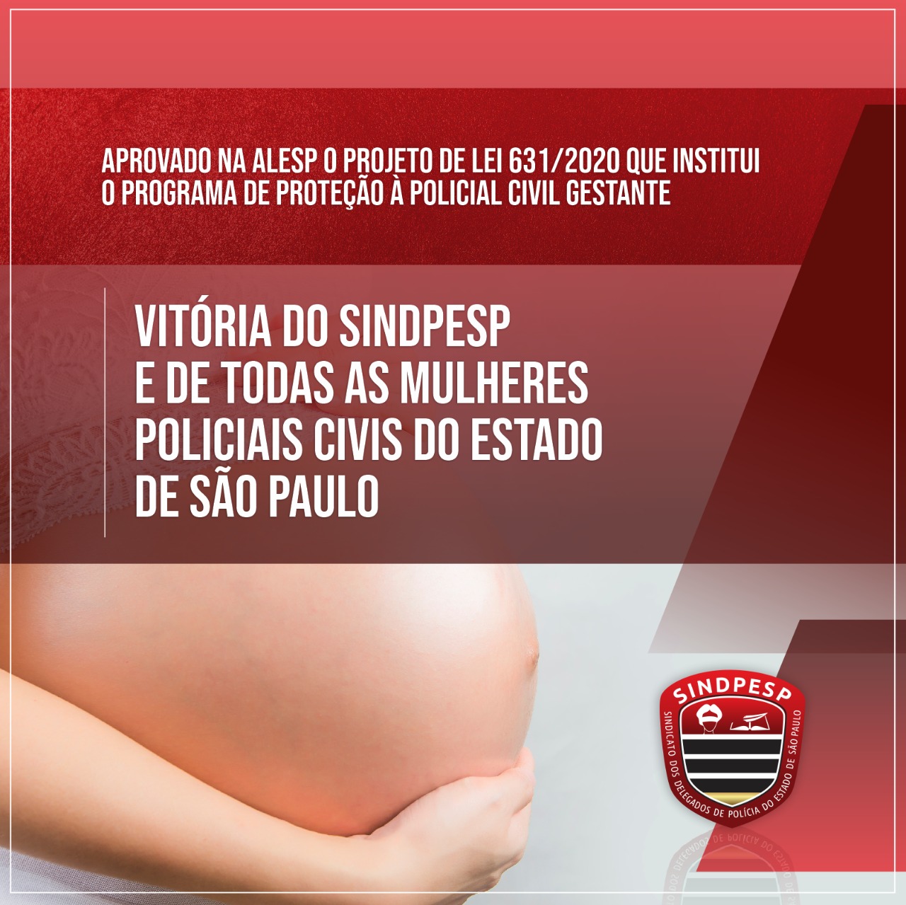 Vitória do Sindpesp e de todas as mulheres policiais civis do estado de São  Paulo – SINDPESP