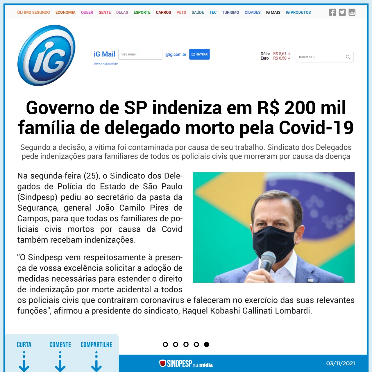 Foi Notícia – Governo De São Paulo Indeniza Em R$ 200 Mil Família De ...