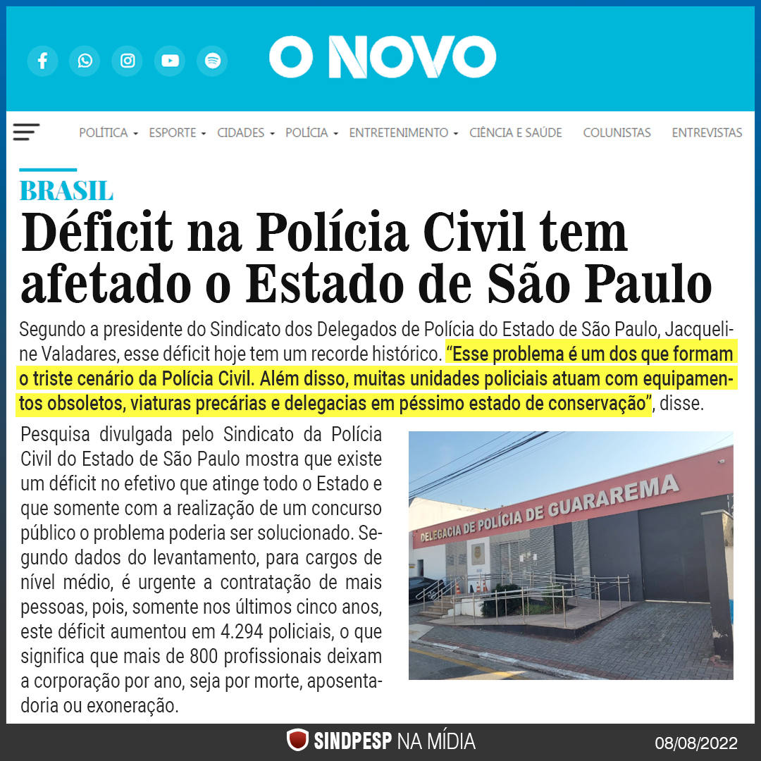 Jornal O Novo – Jacqueline Valadares Comenta Sobre Déficit Histórico Na ...