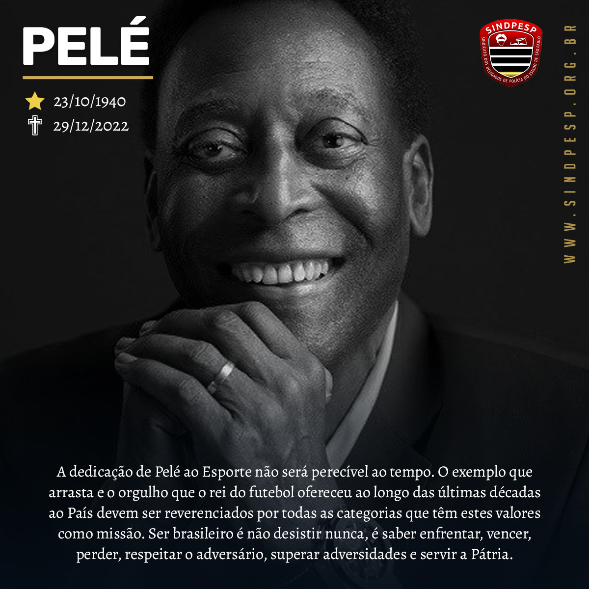 Selaj confirma data para volta do Rei Pelé 