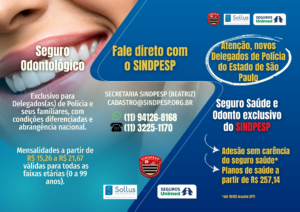 SEGURO SAÚDE E SEGURO ODONTOLÓGICO SINDPESP